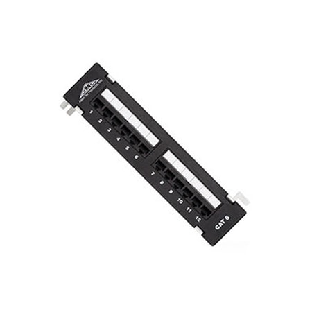 Allen Tel Cat 6 Patch Panel, 12-Port AT66-12PT